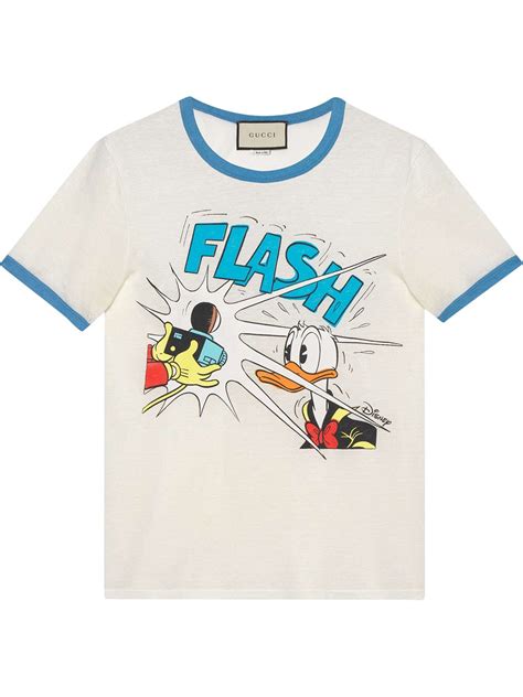 Gucci x Disney Donald Duck Print T.